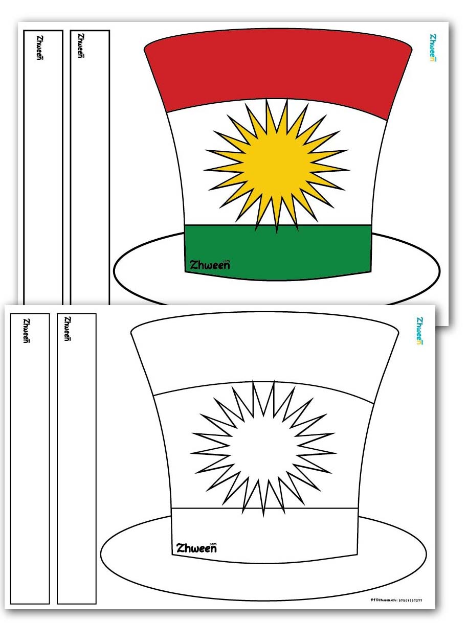 Kurdistan Flag Hat